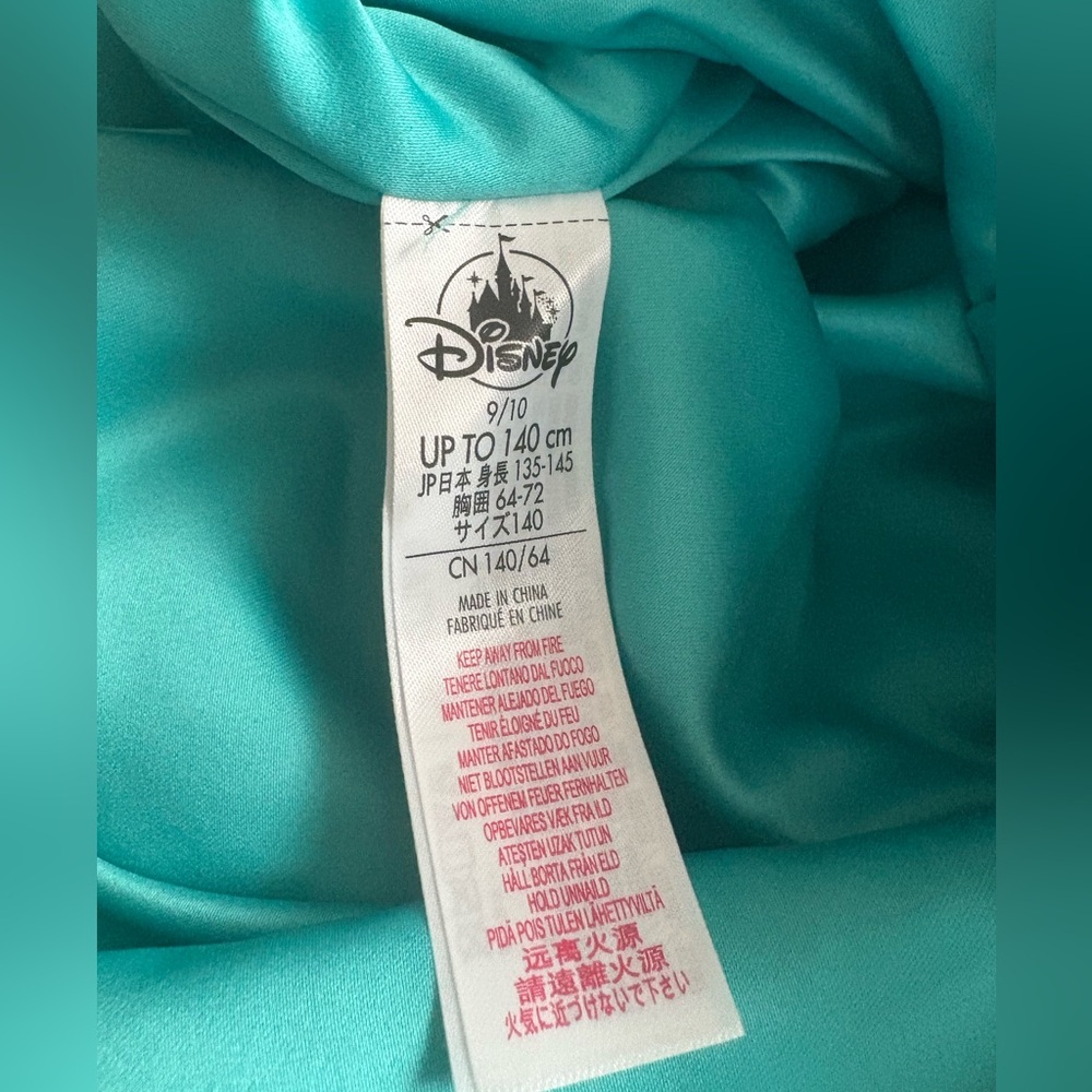 Disney Ariel Sequence Party Dress Size 9/10 VGUC - Picture 7 of 10